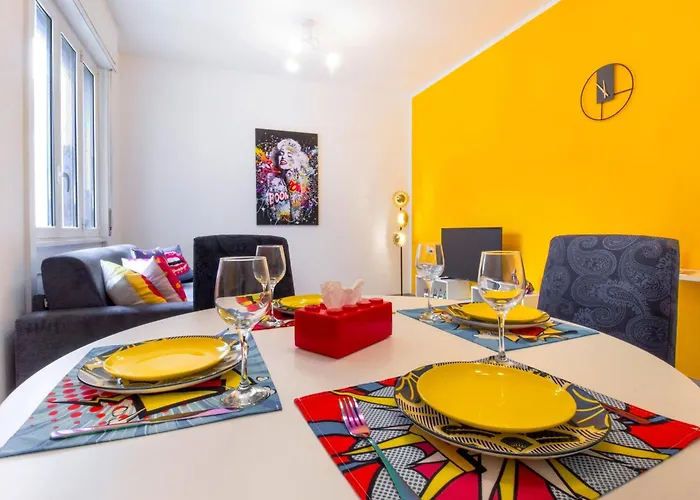 Color Vibes Como Centro Lago - Ampio Appartamento Wifi Ac